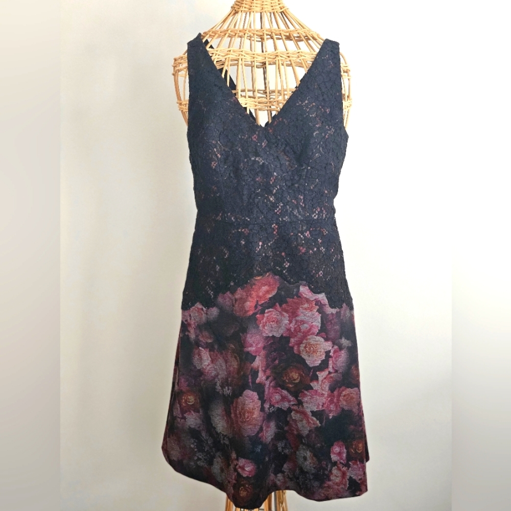 ADRIANNA PAPELL Dress, Size 4